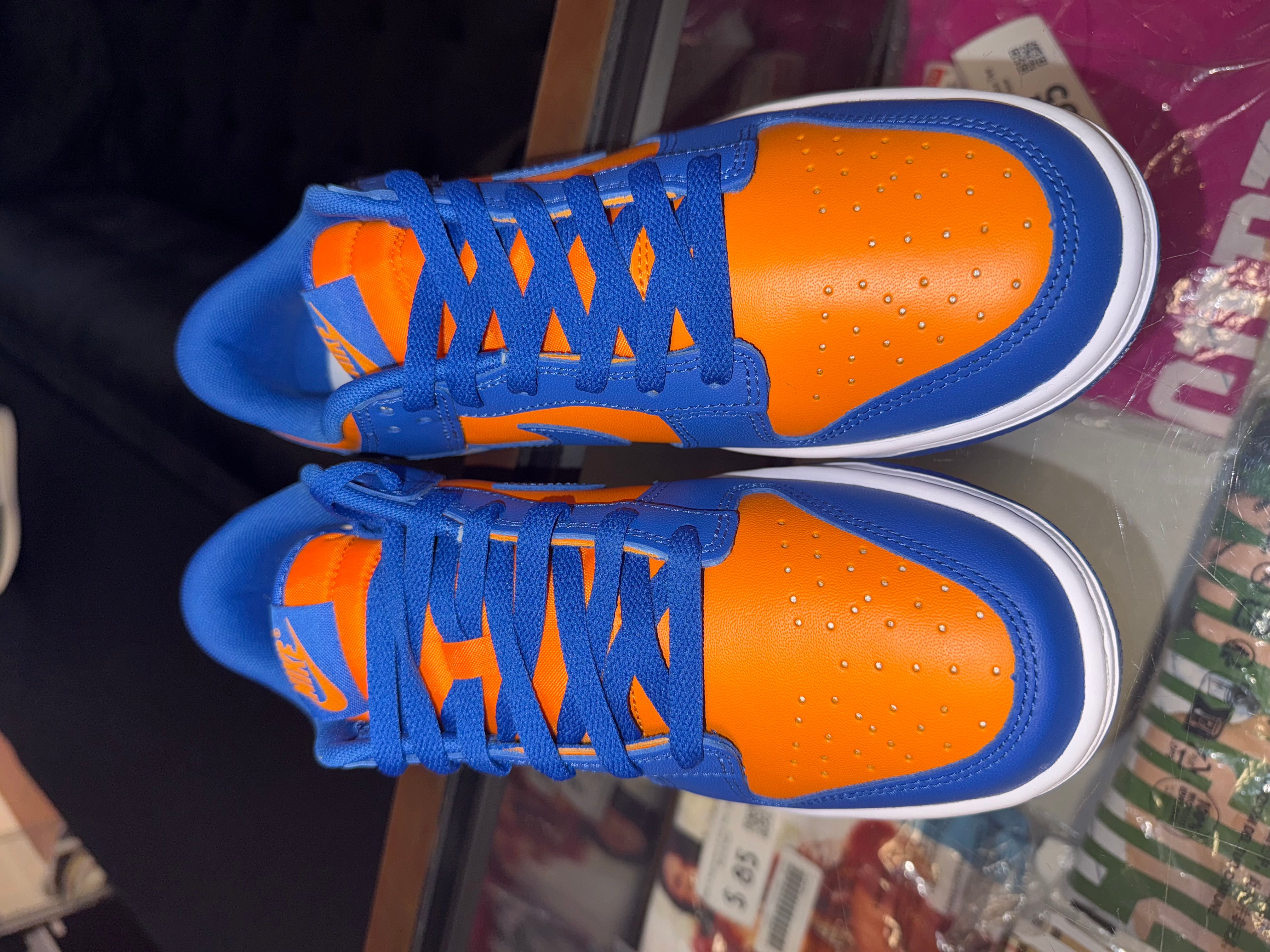 Size 8.5 Dunk Low “Knicks” Brand New