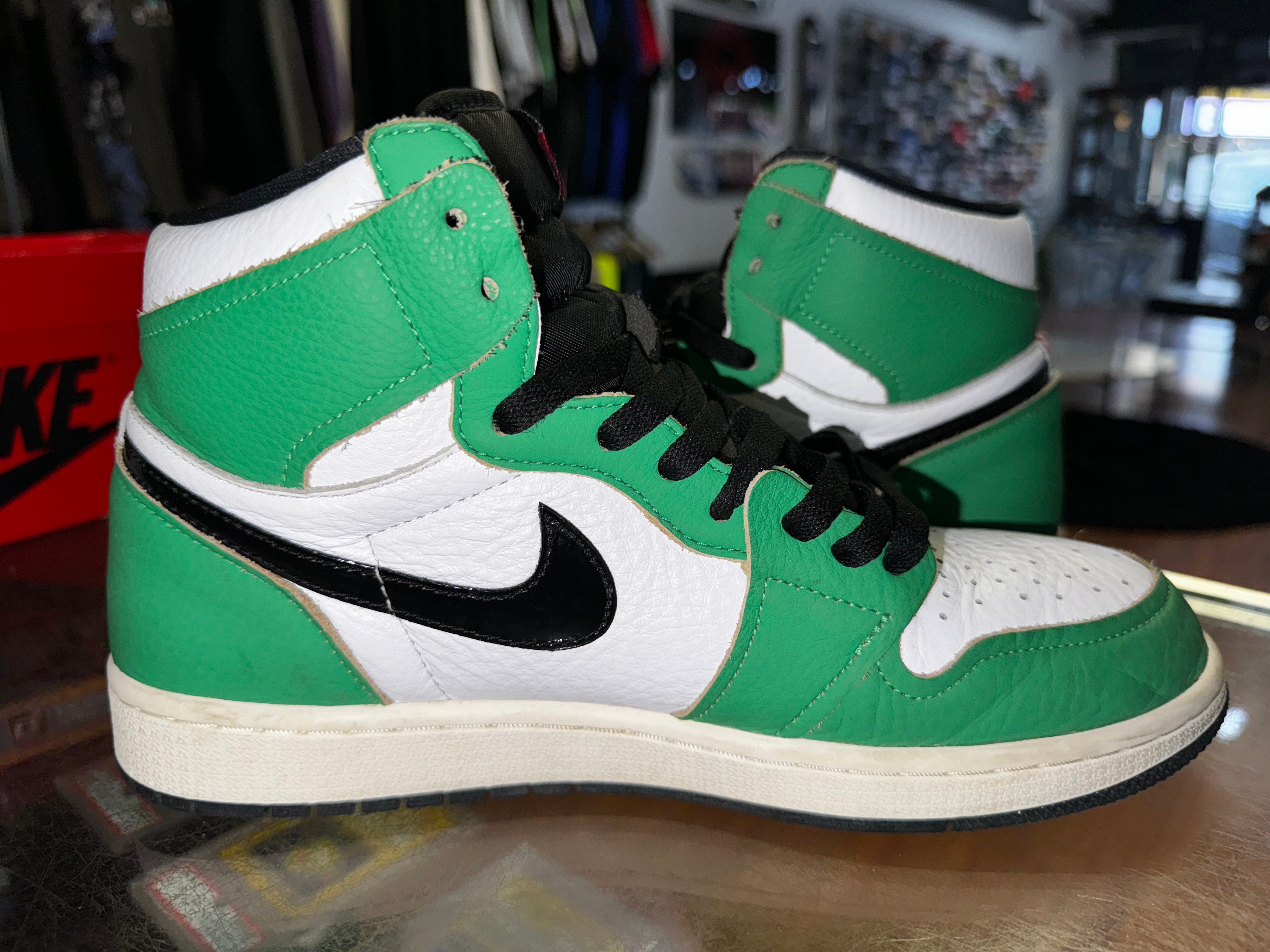 Size 9 (10.5W) Air Jordan 1 "Lucky Green"