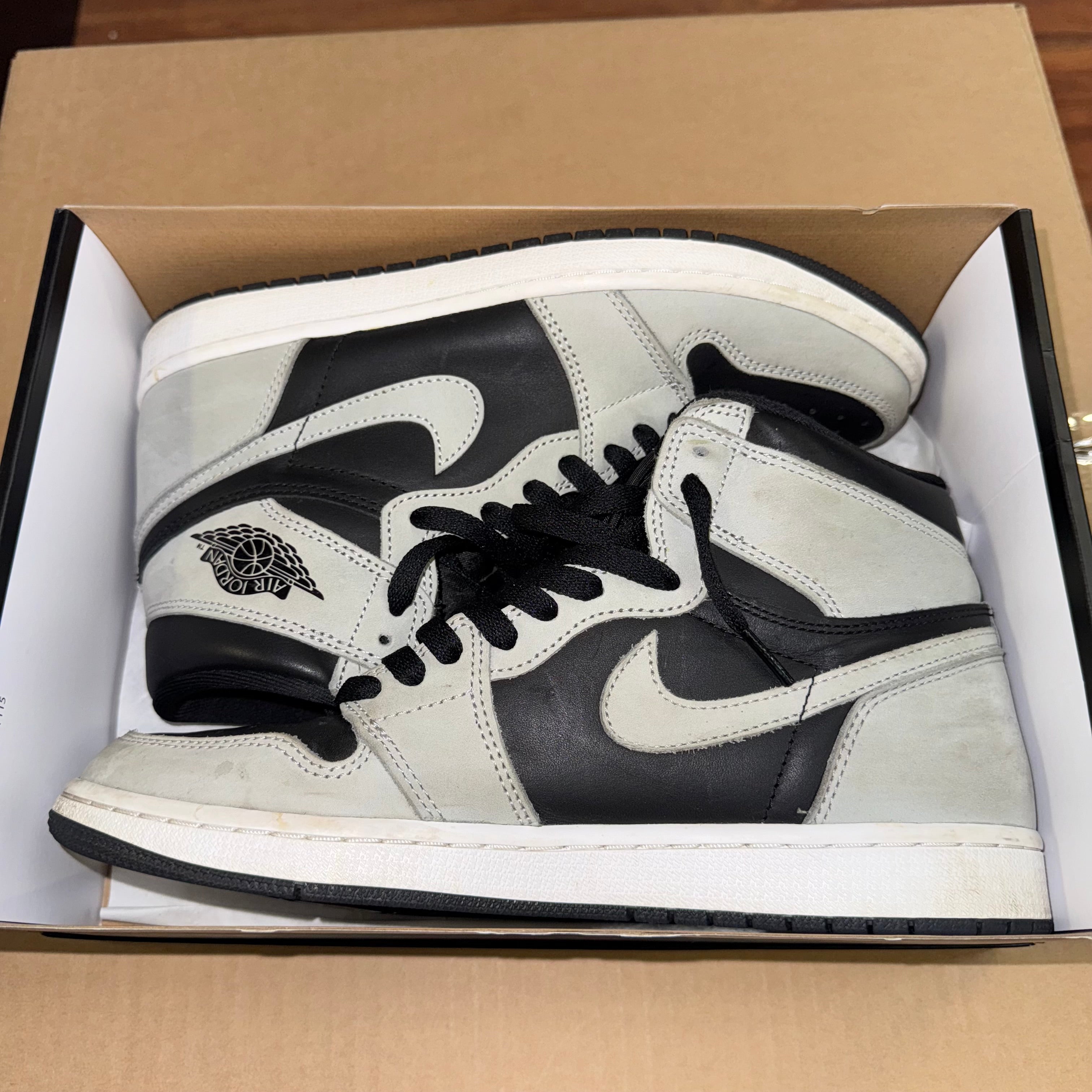 Size 9.5 Air Jordan 1 "Shadow 2.0"