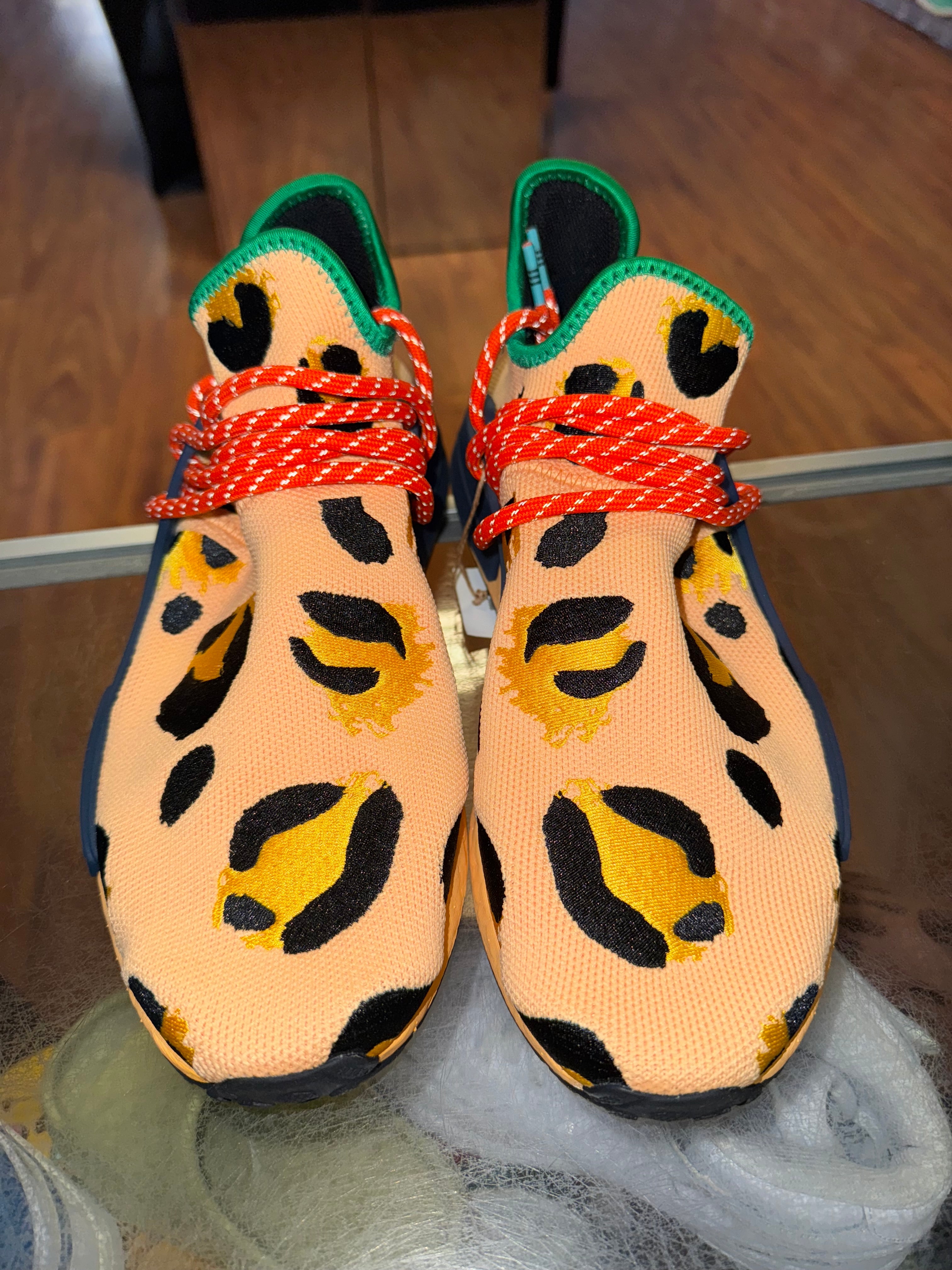 Size 8.5 Adidas HU NMD “Animal Print” Brand New