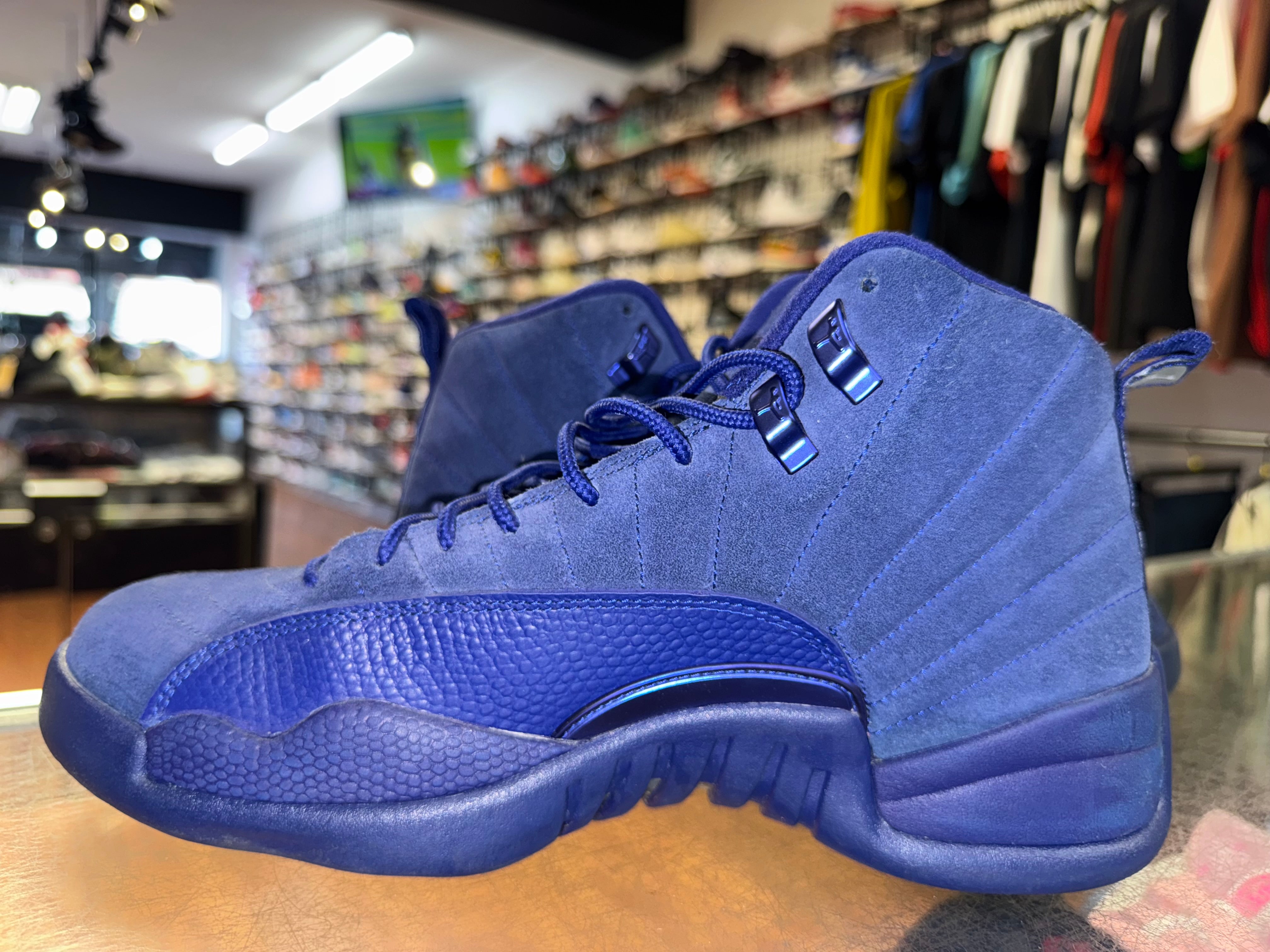 Size 9 Air Jordan 12 "Blue Suede"