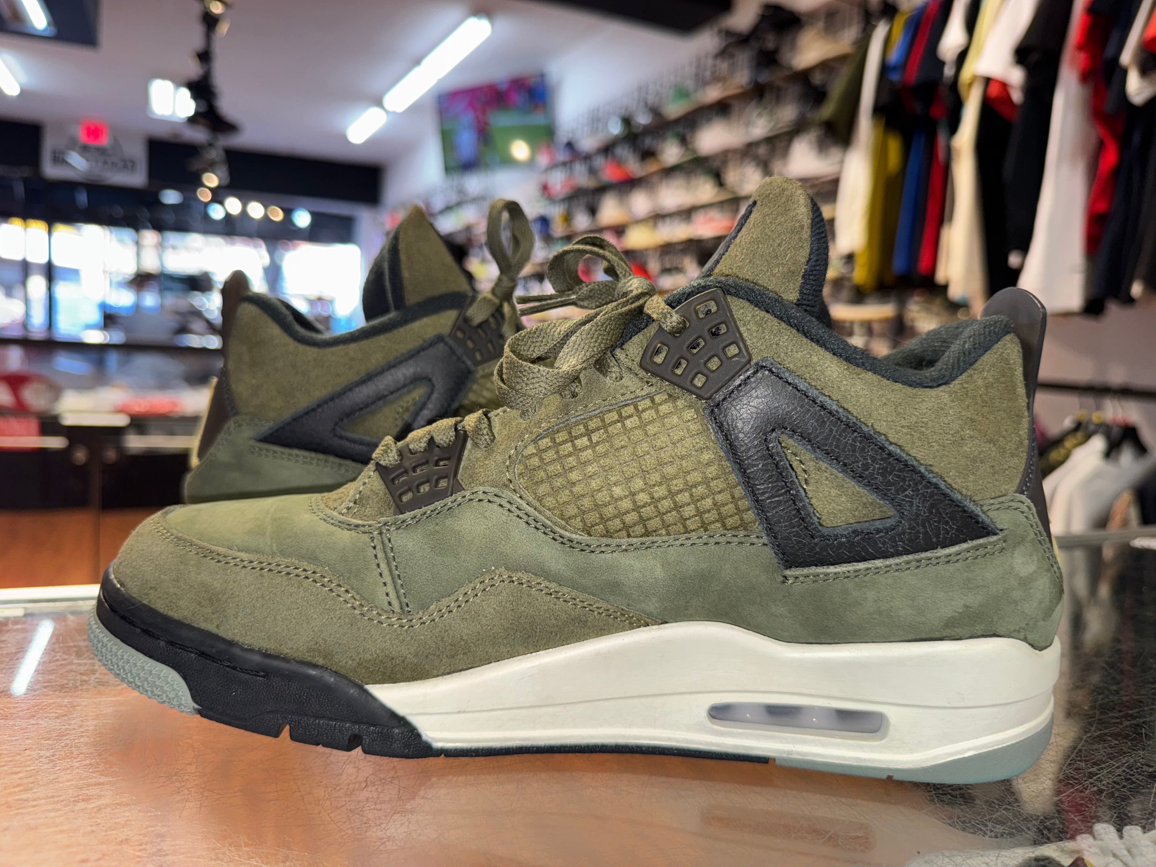 Size 10 Air Jordan 4 Craft “Olive”