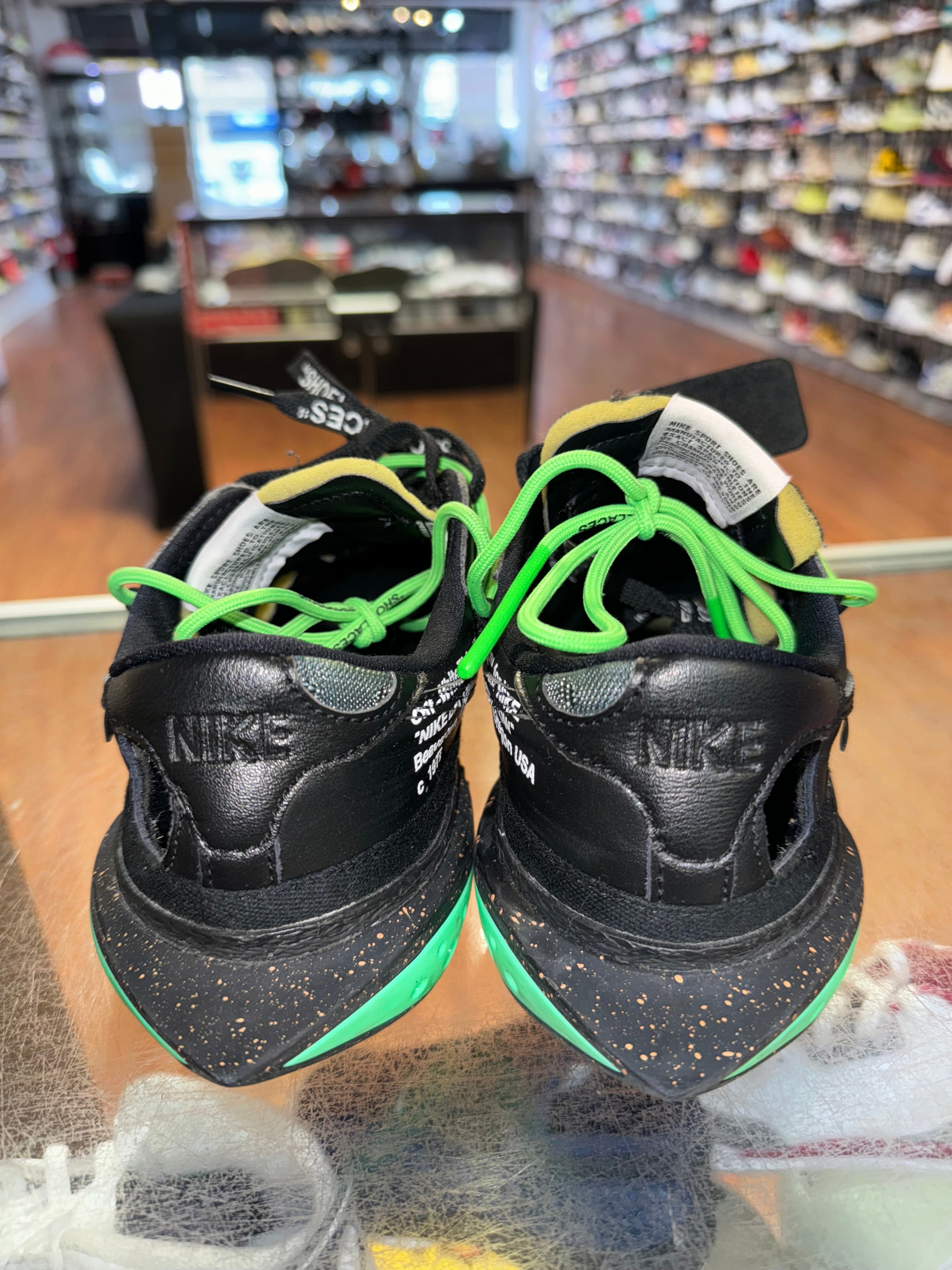 Size 8 Off White Blazer Low “Electric Green”