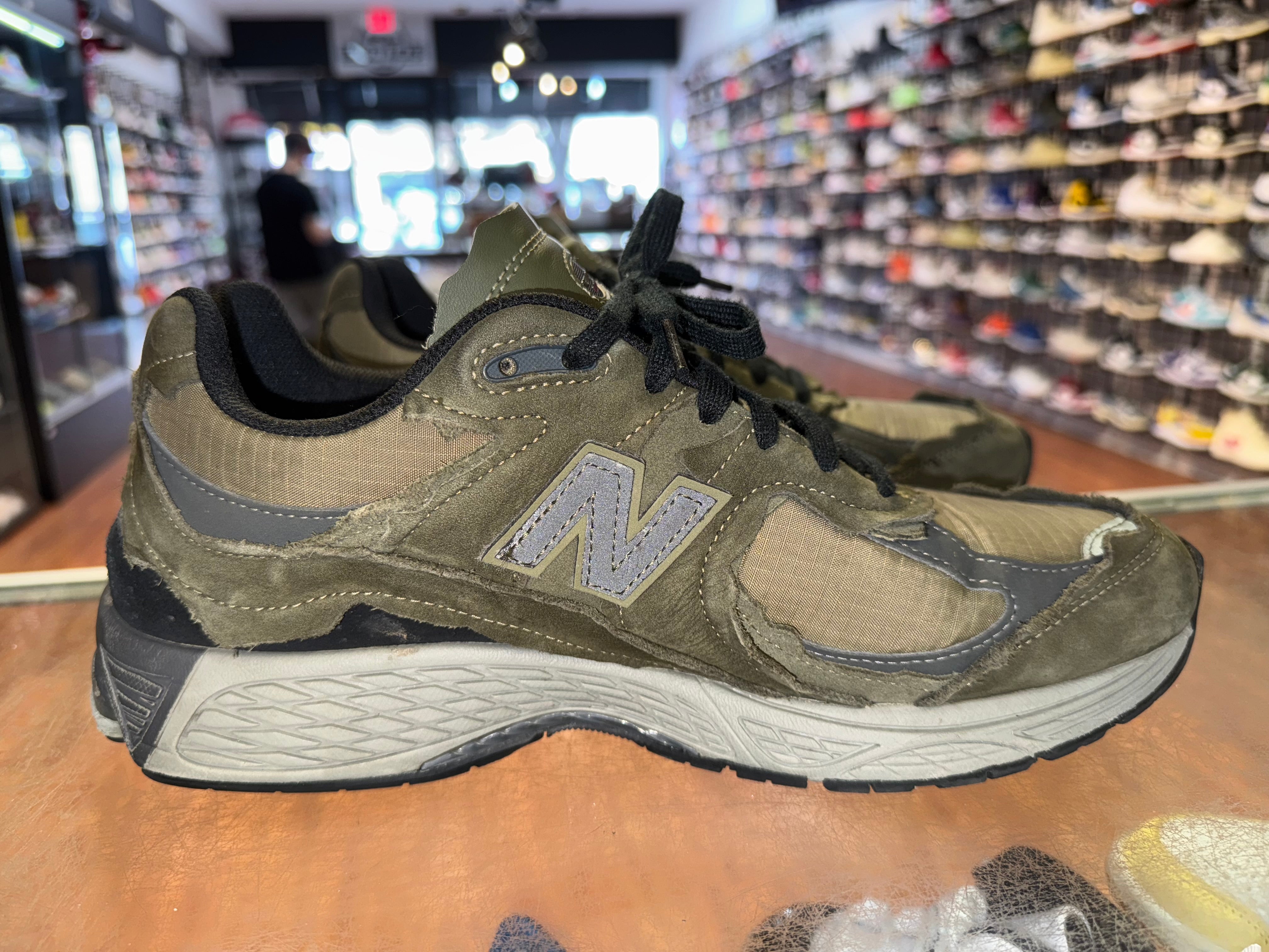 Size 11.5 New Balance 2002R Protection Pack “Dark Moss”