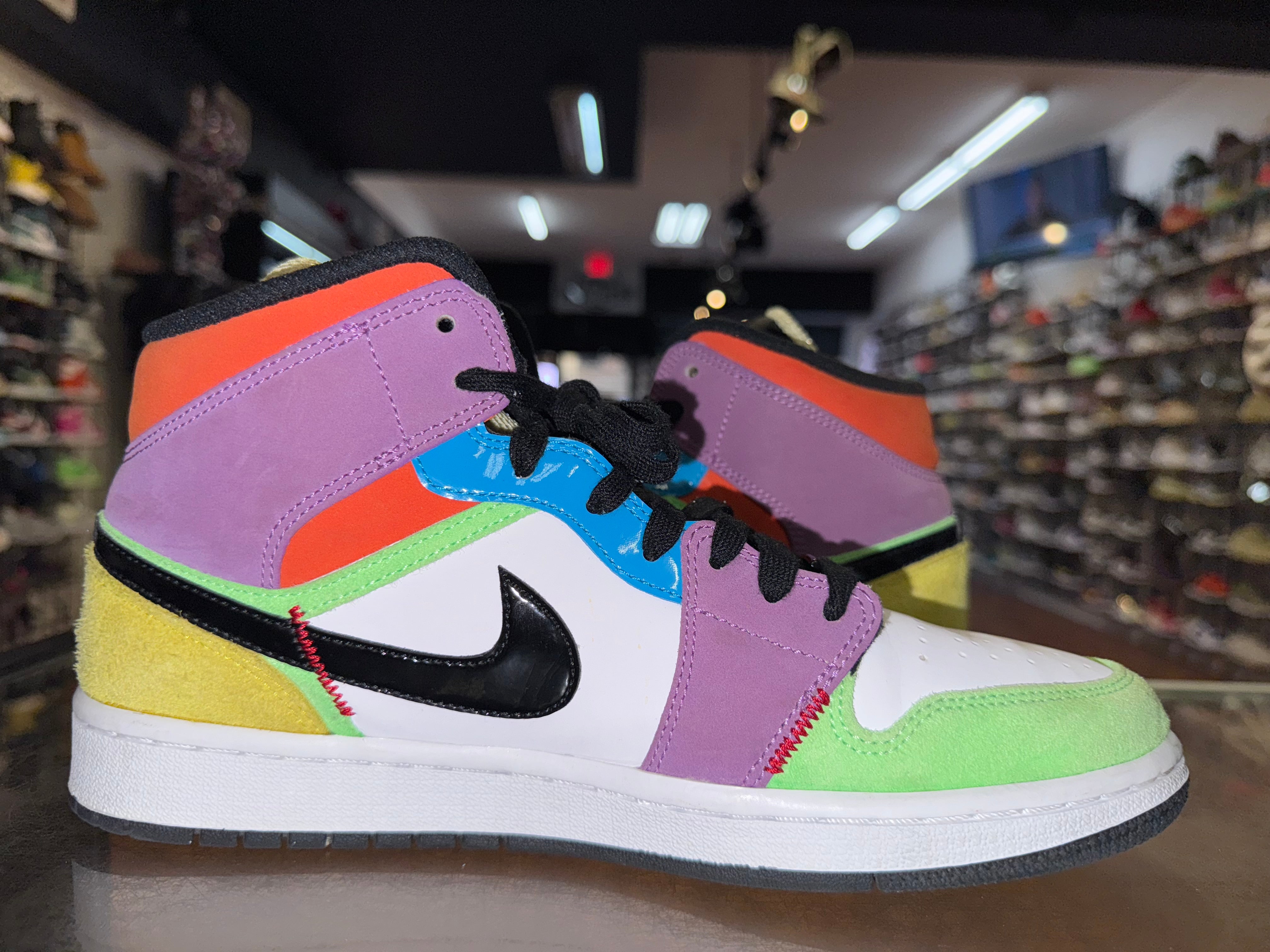 Size 8.5 (10W) Air Jordan 1 Mid "Multi Color"