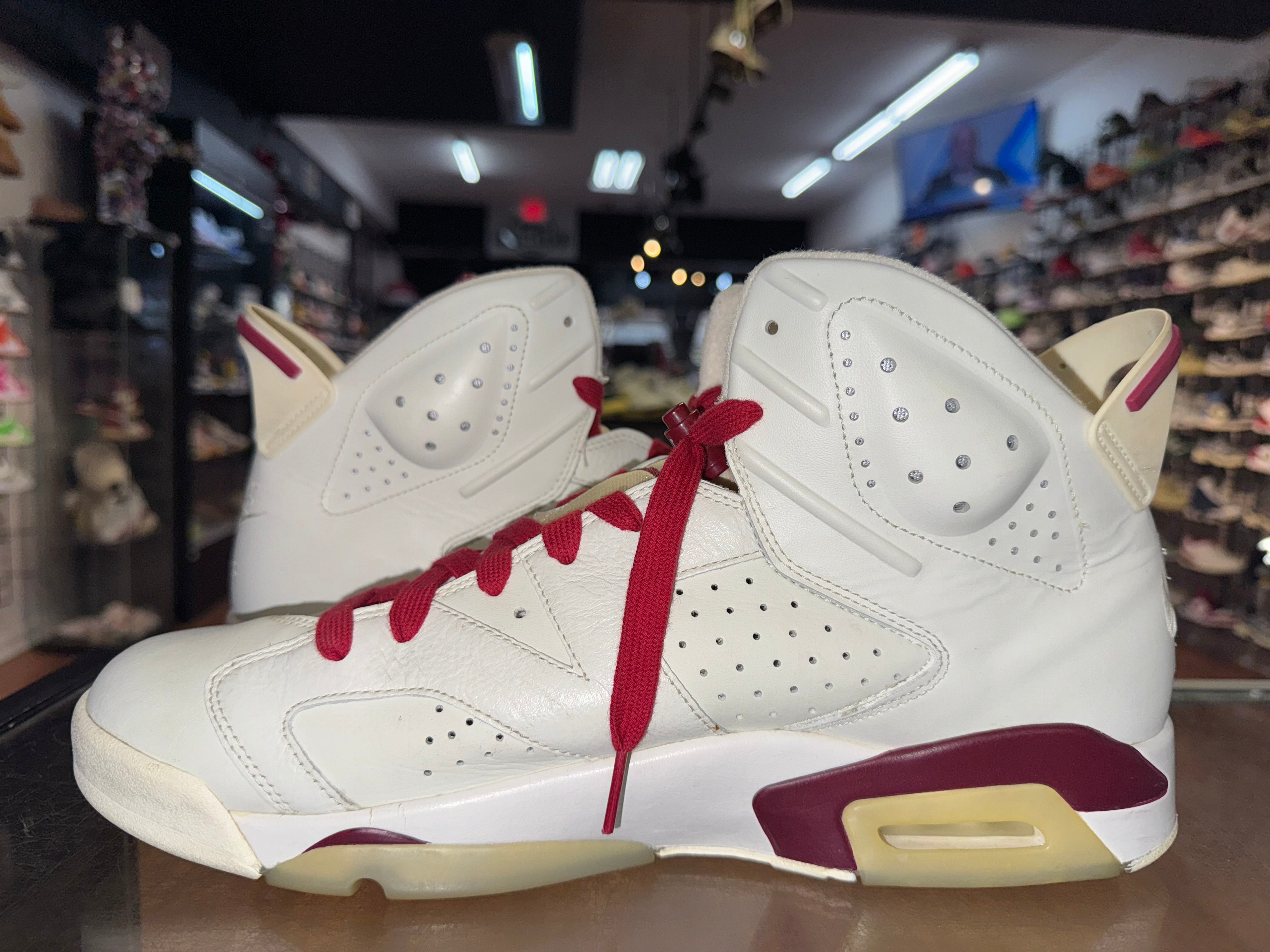 Size 14 Air Jordan 6 "Maroon"