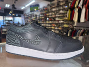 Size 10 Air Jordan 1 Low "Black Elephant" Brand New