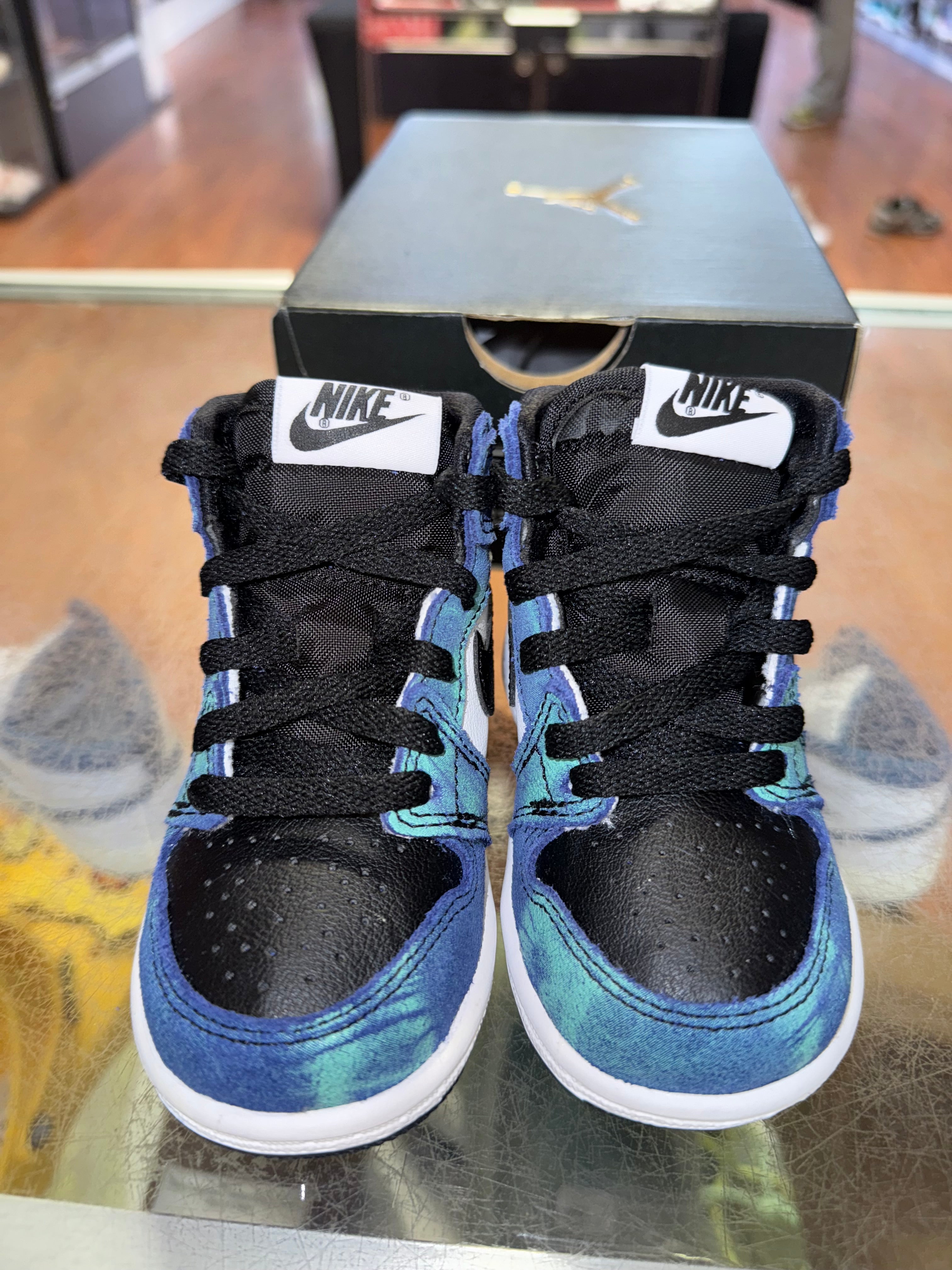 Size 5c Air Jordan 1 “Tie Dye” Brand New (TD)