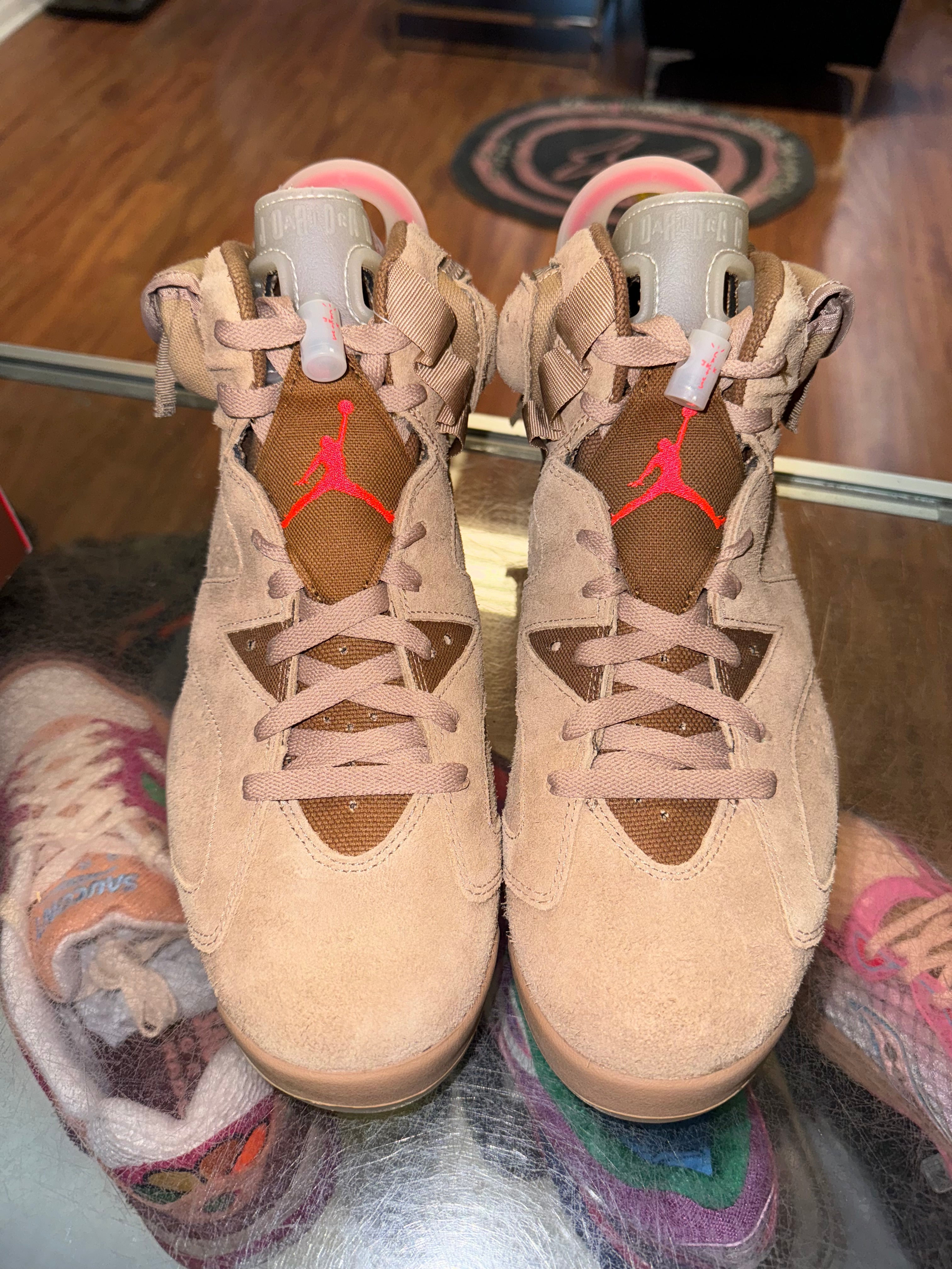 Size 9.5 Air Jordan 6 Travis Scott “Khaki” Brand New