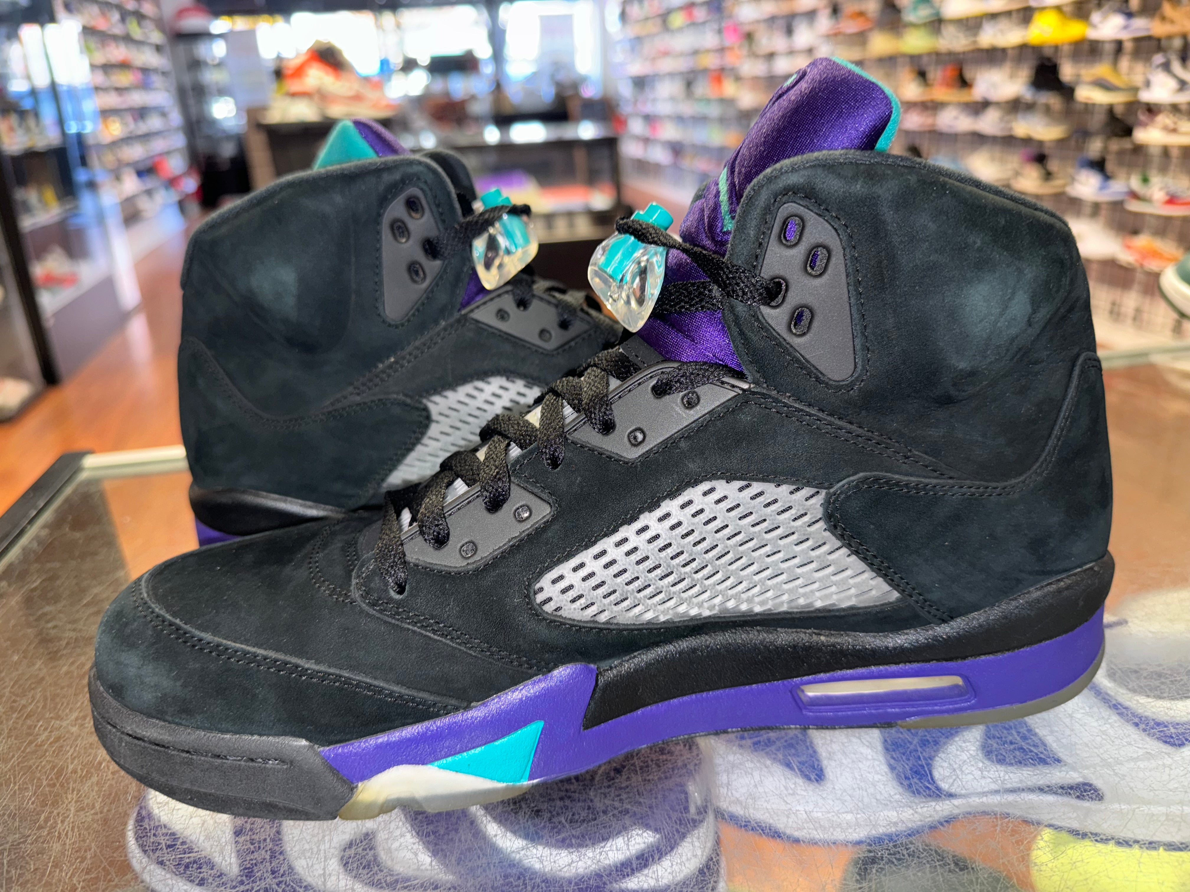 Size 12 Air Jordan 5 “Black Grape”