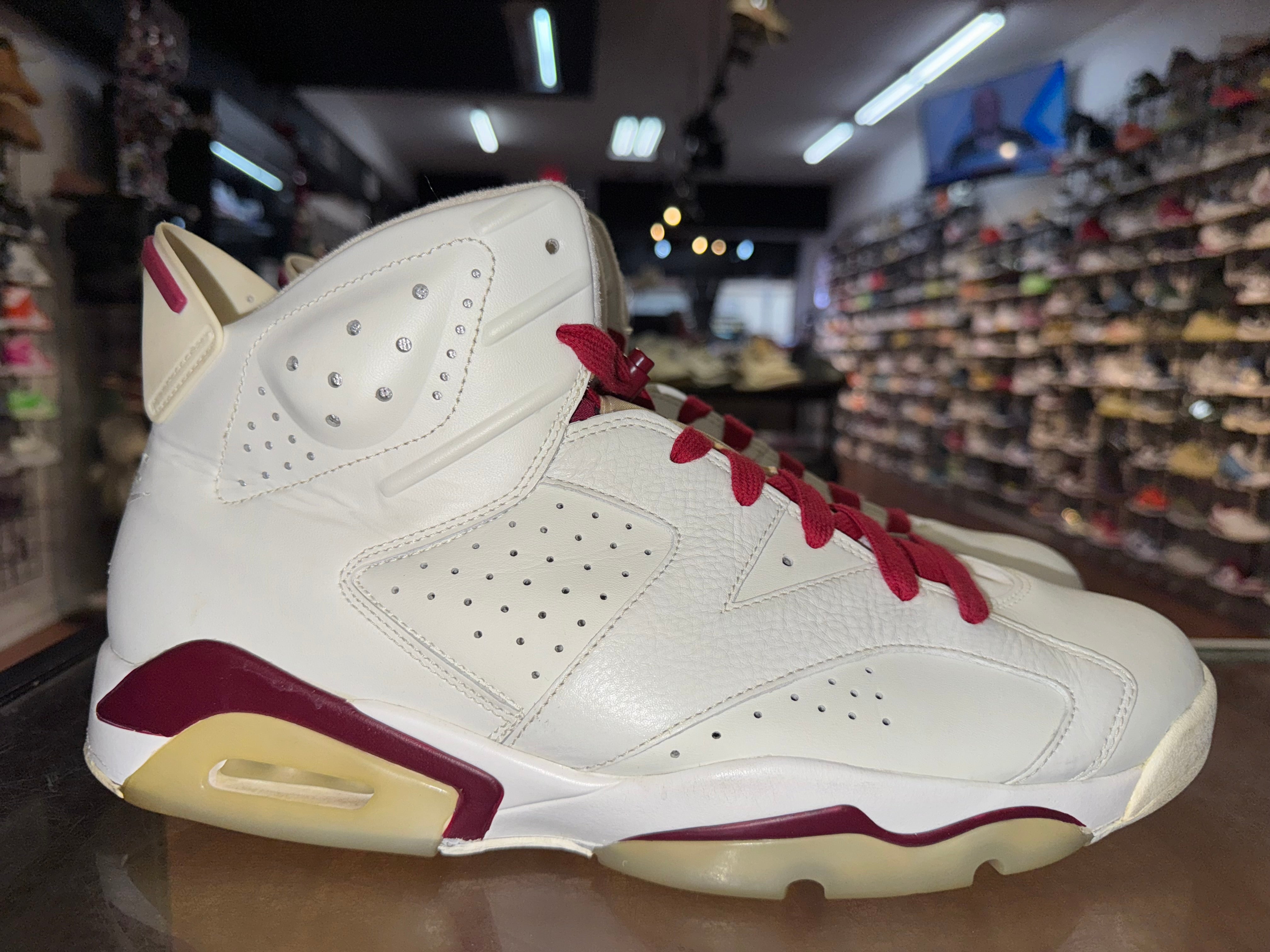 Size 14 Air Jordan 6 "Maroon"