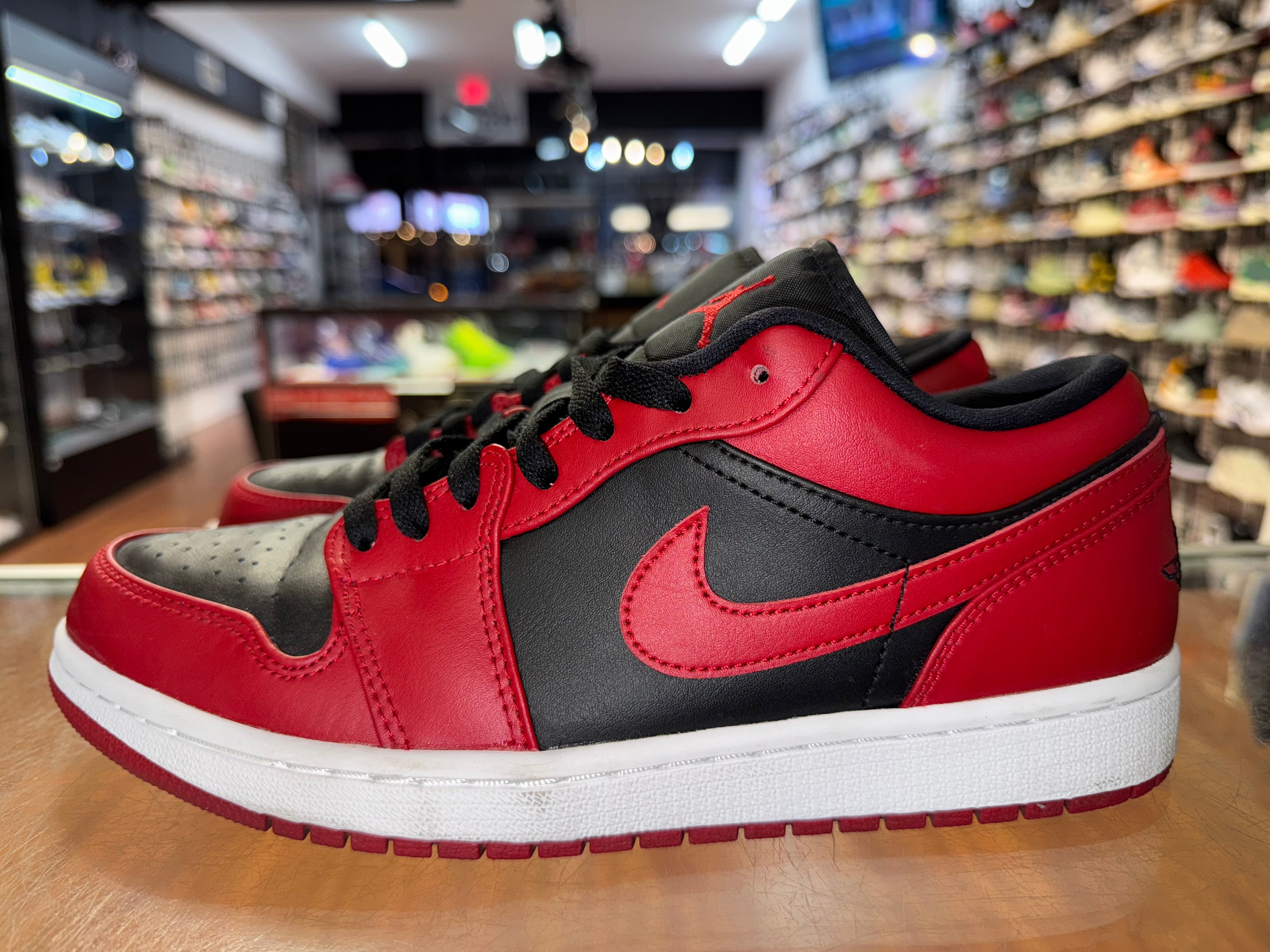 Size 8.5 Air Jordan 1 Low "Reverse Bred"