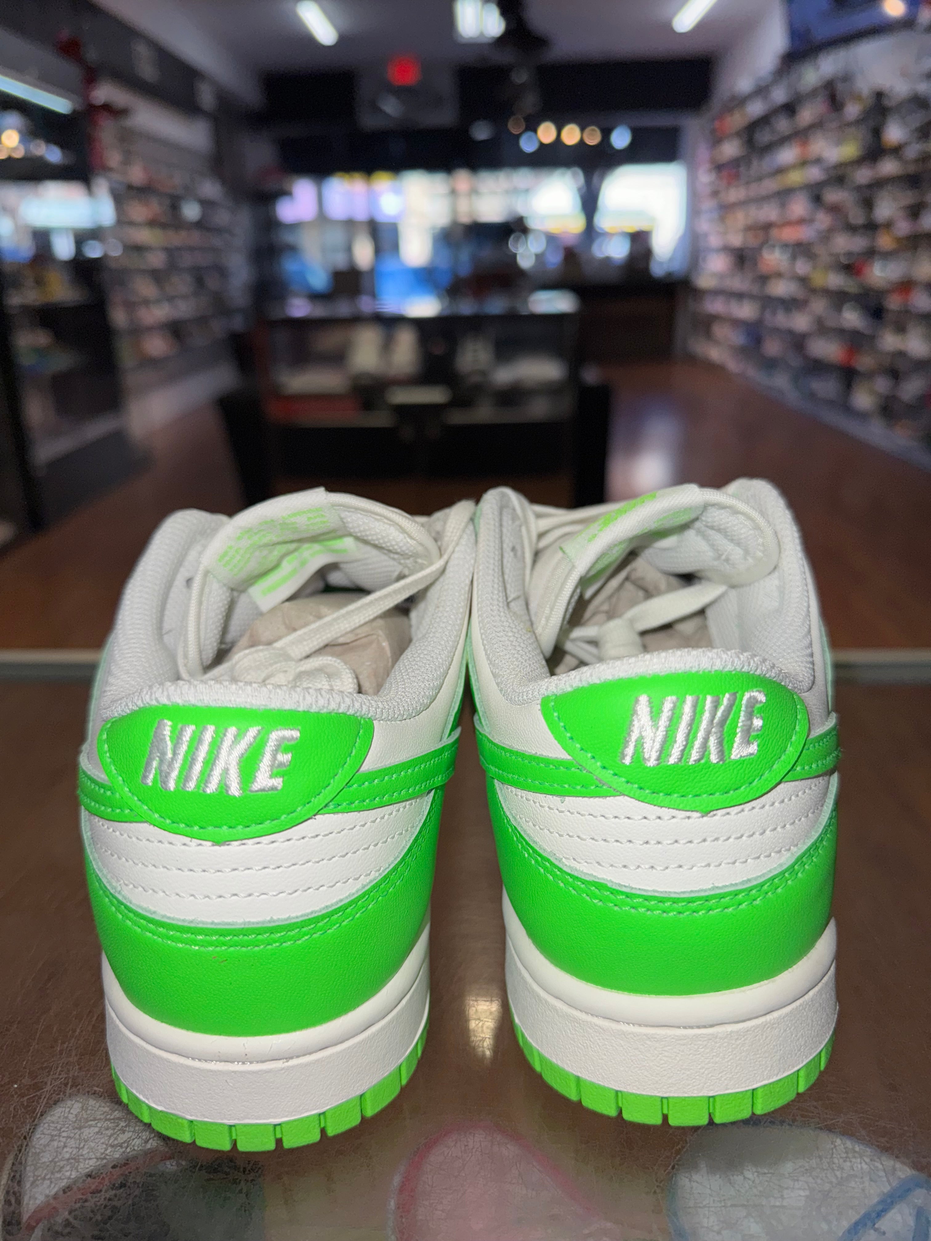 Size 8.5 (10W) Dunk Low "Green Strike" Brand New