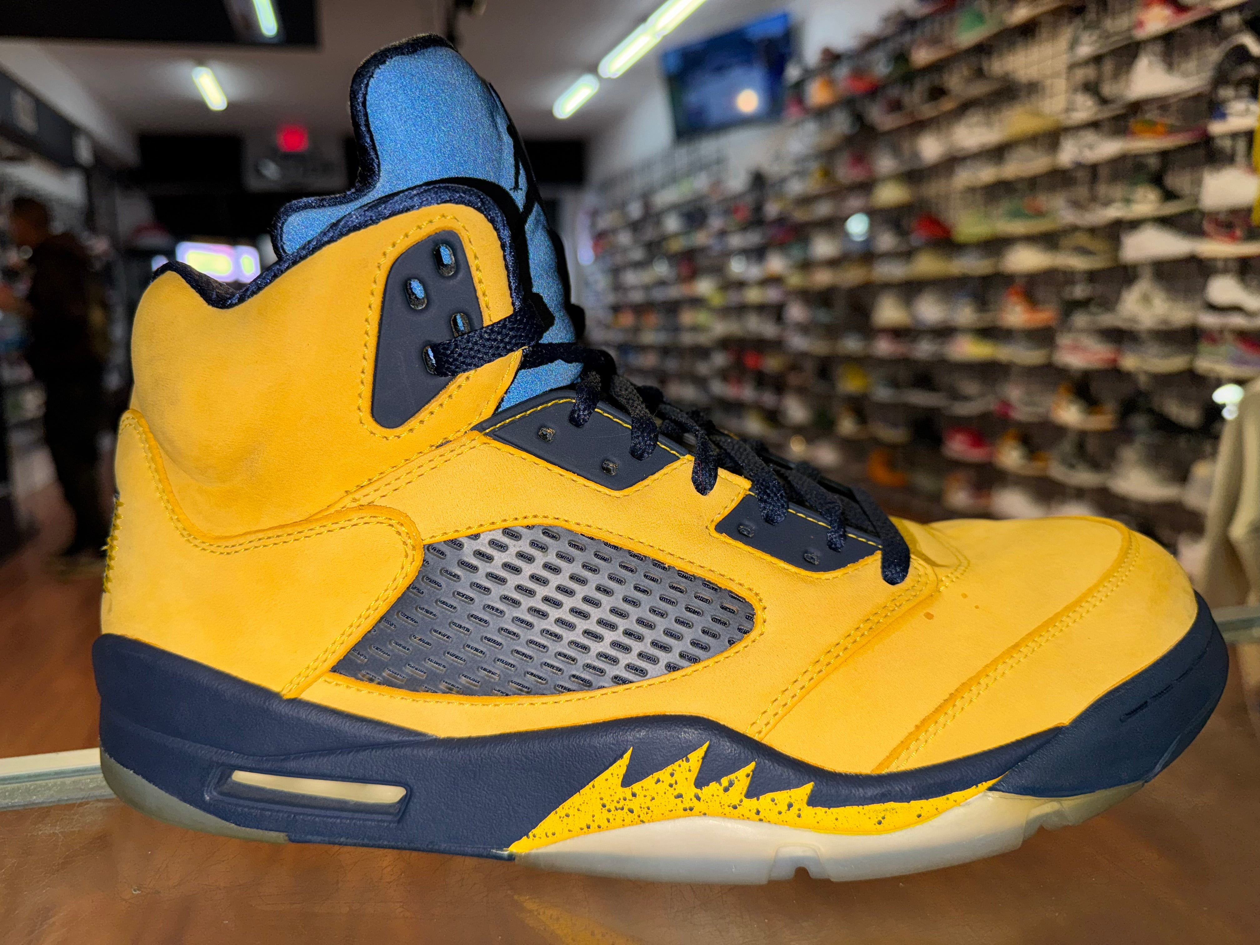 Size 12 Air Jordan 5 “Michigan”