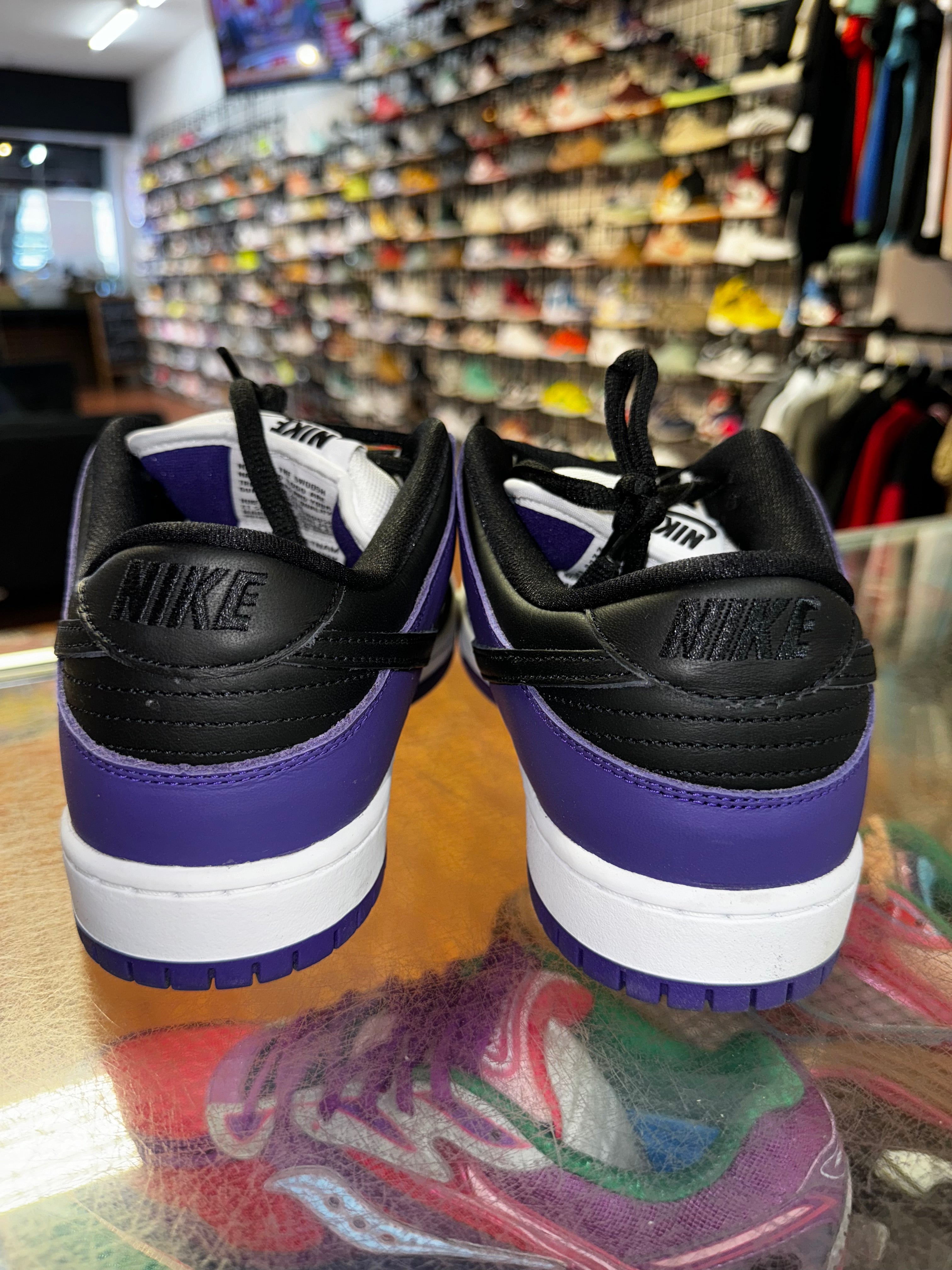 Size 10.5 Dunk Low SB "Court Purple"