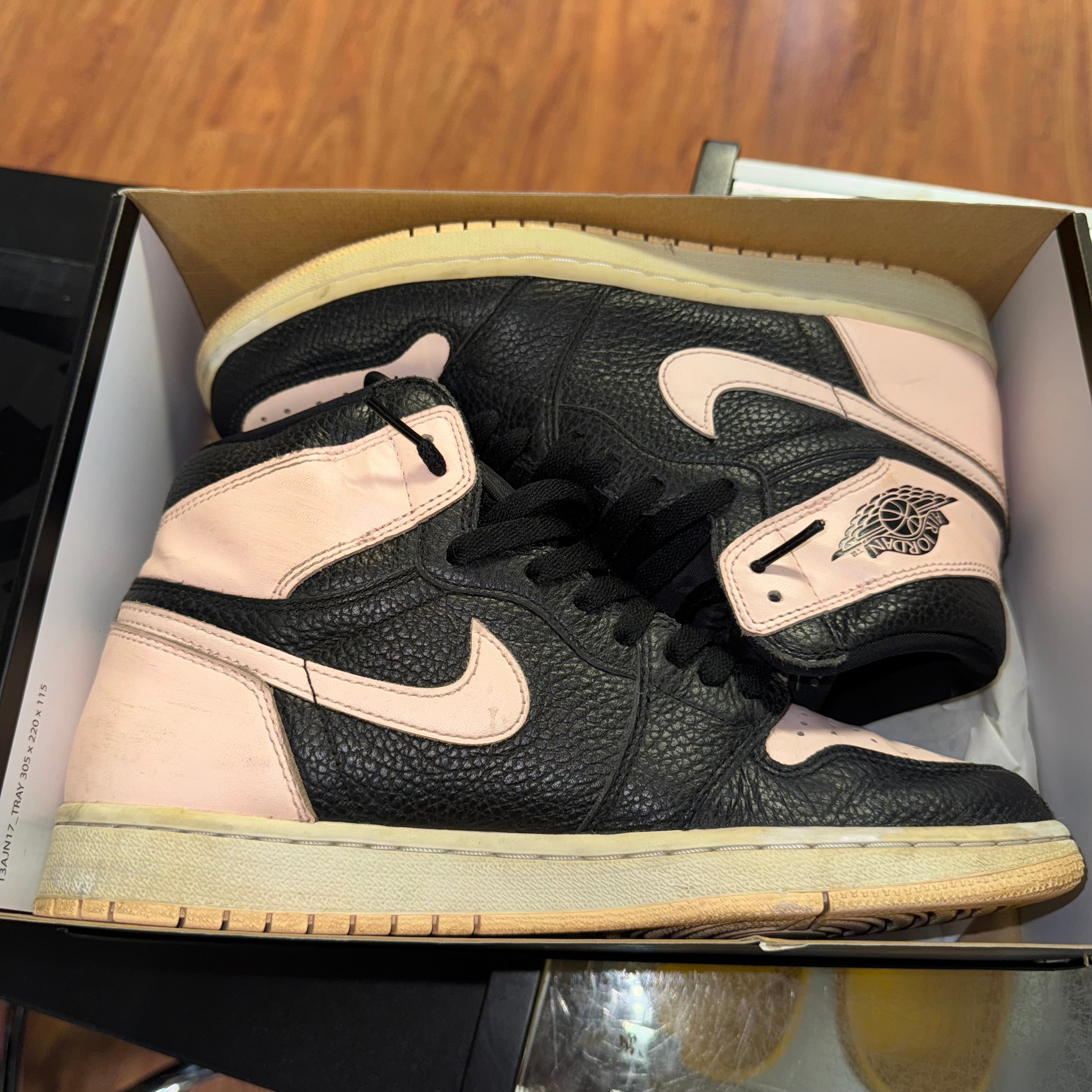 Size 9.5 Air Jordan 1 "Crimson Tint"