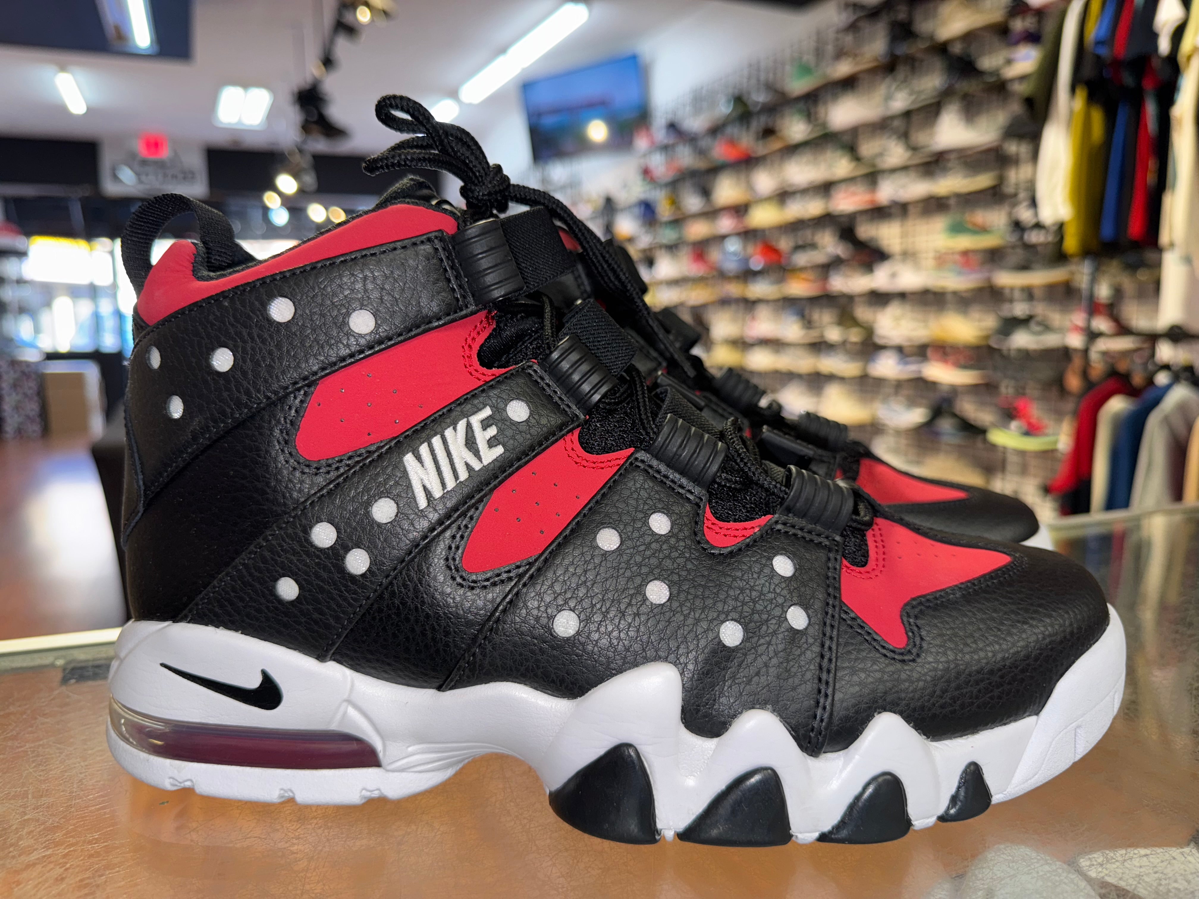 Size 9.5 Air Max2 CB “94 “Black Gym Red”