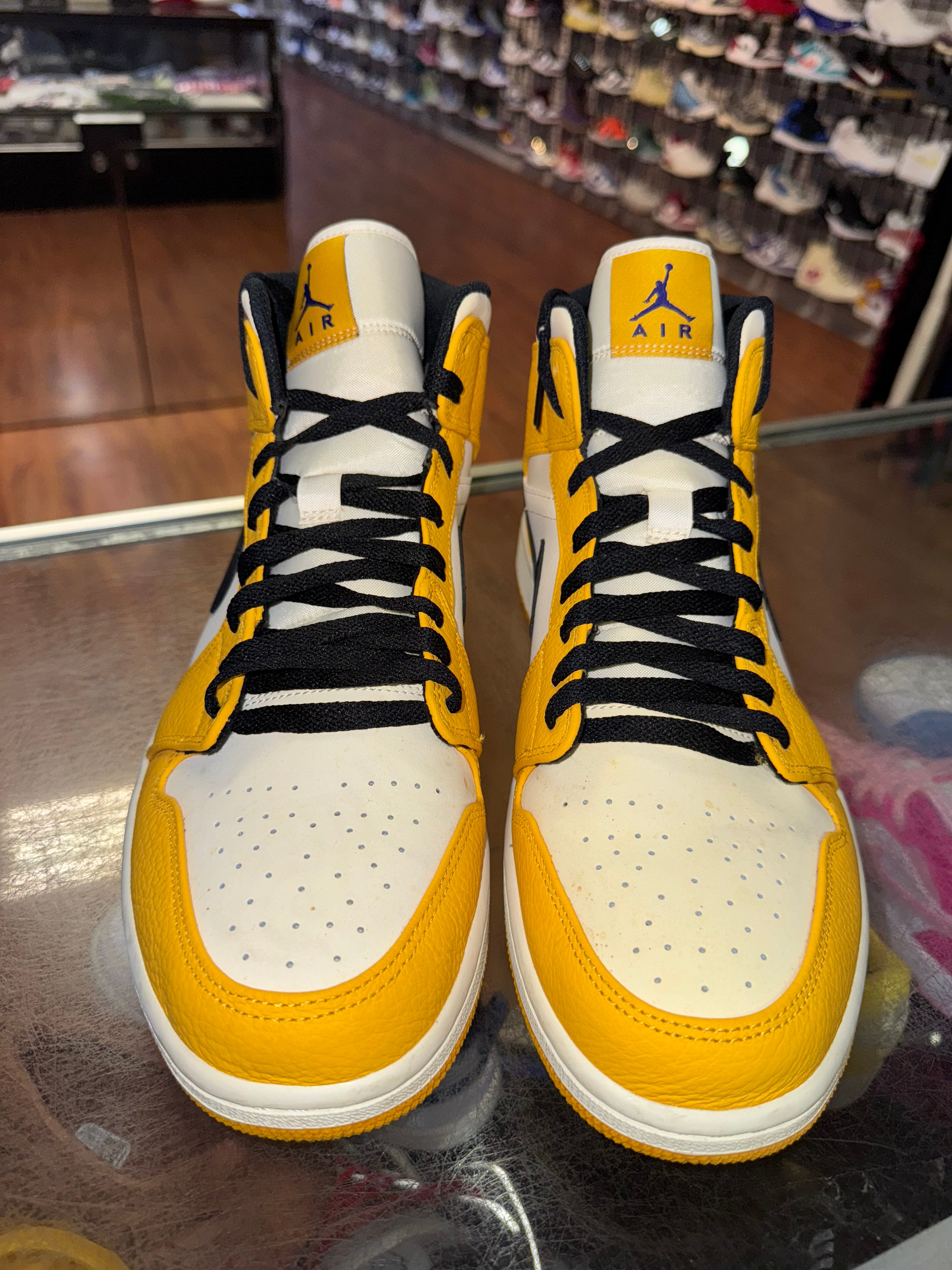 Size 12 Air Jordan 1 Mid "Lakers"