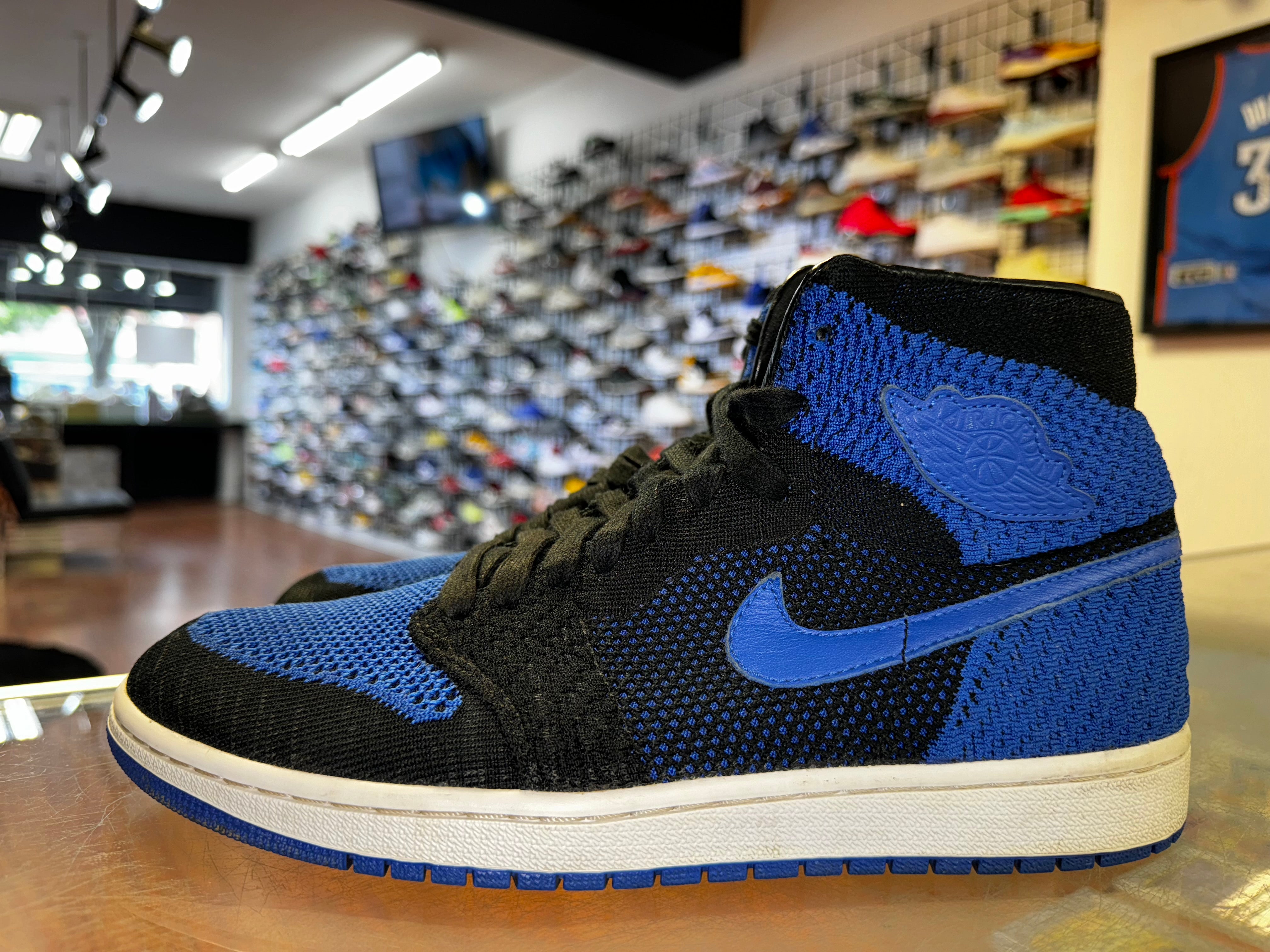 Size 10 Air Jordan 1 Flyknit "Royal"