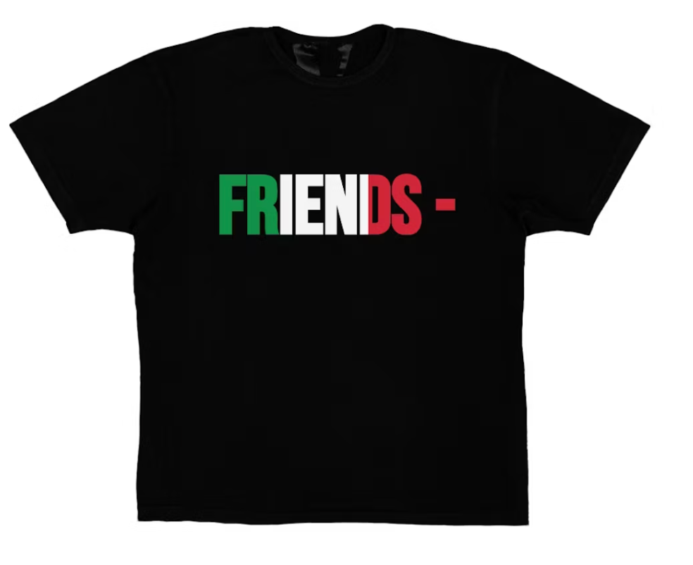 X-Large VLONE Friends T-shirt "ITA"