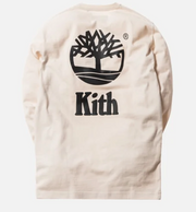 Medium KITH x Timberland Longe Sleeve Shirt "Cream"