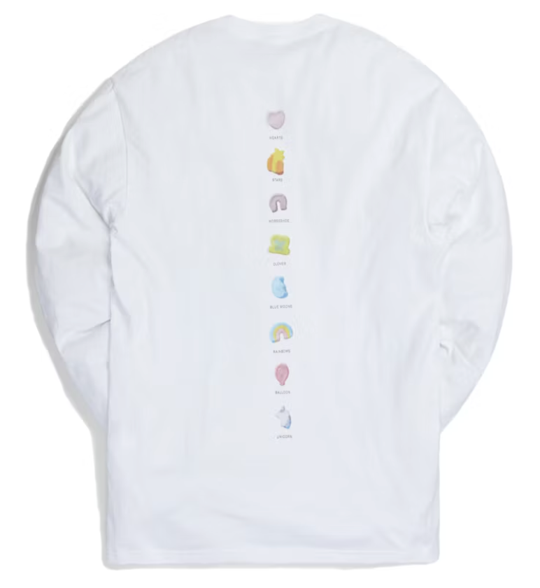 Large Kith for Lucky Charms L/S Tee "White"