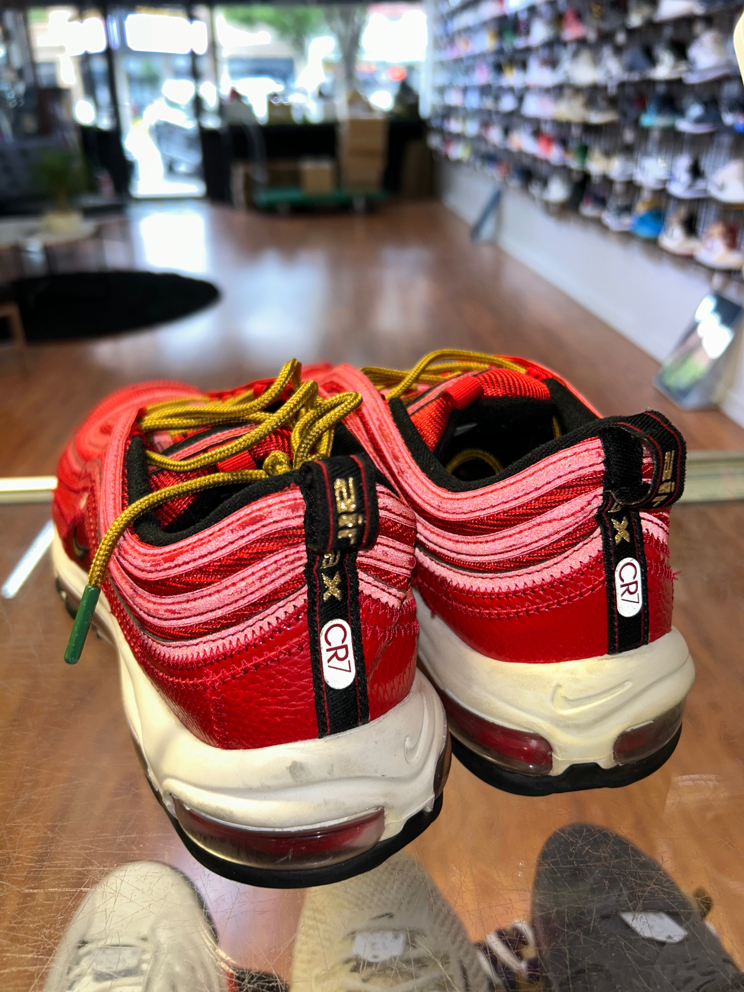 Size 12.5 Air Max 97 “Ronaldo Patchwork”